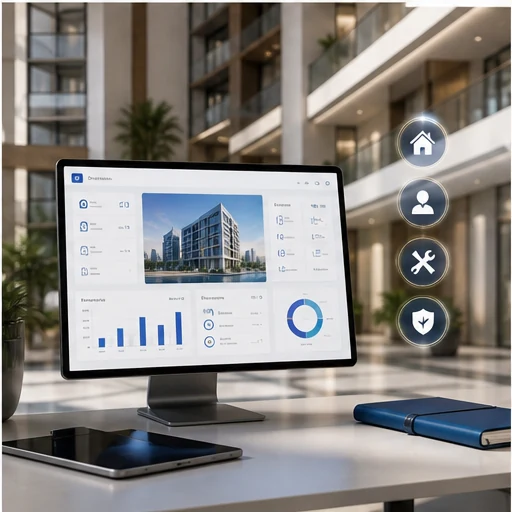 AM property management system dashboard