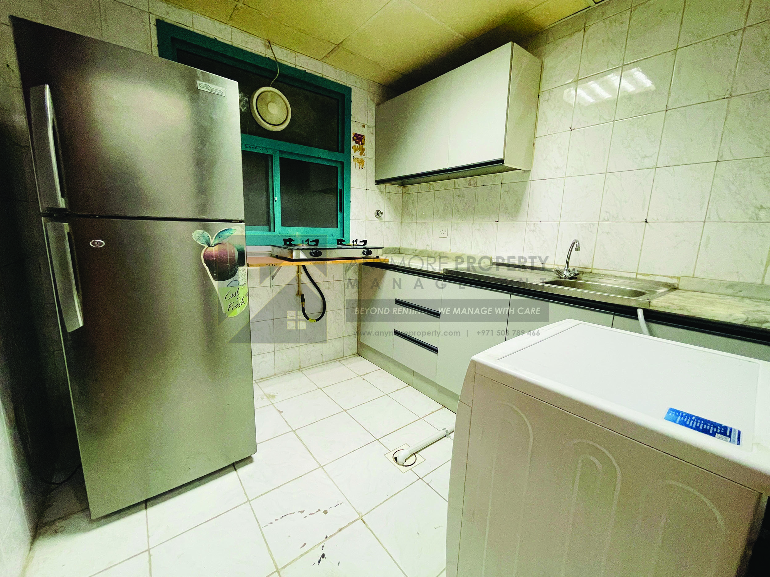 Furnished 1BHK with Balcony in Bu Tina property view 4