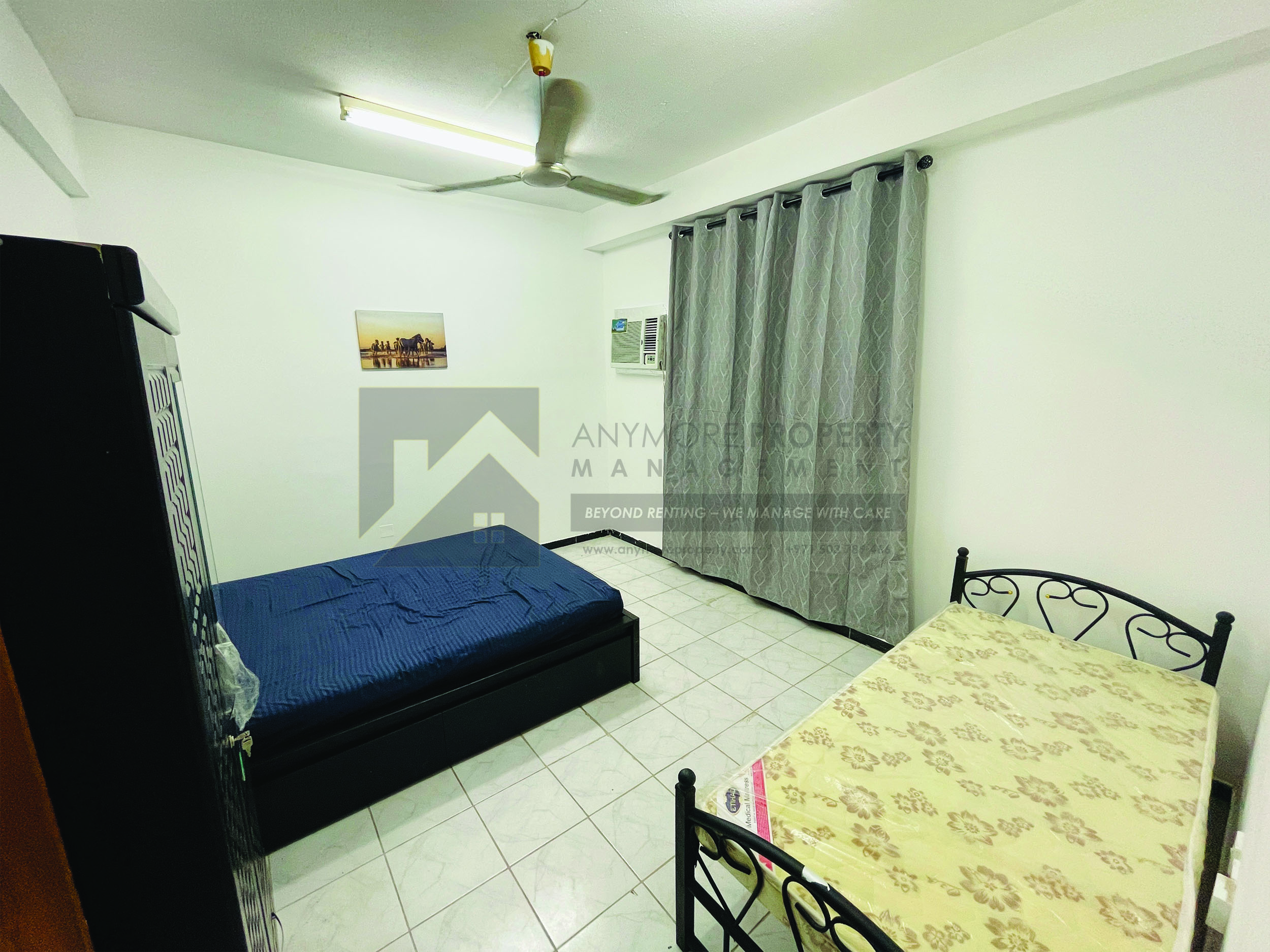 Furnished 1BHK with Balcony in Bu Tina property view 2