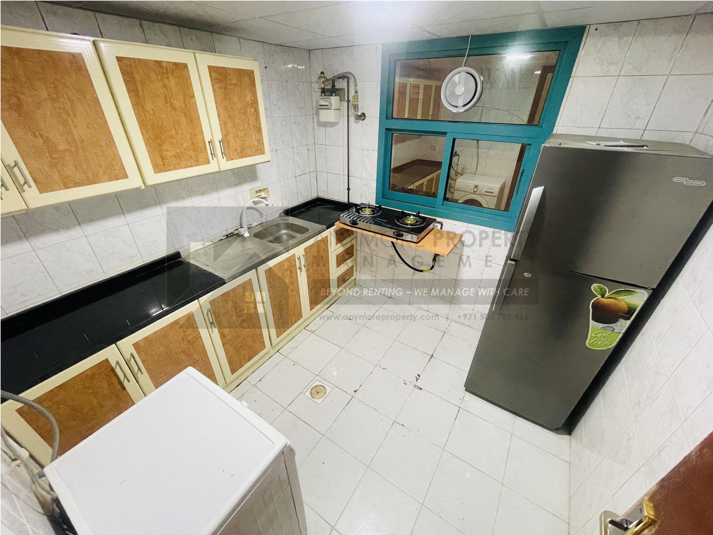 Furnished 1BHK with Balcony in Bu Tina property view 4